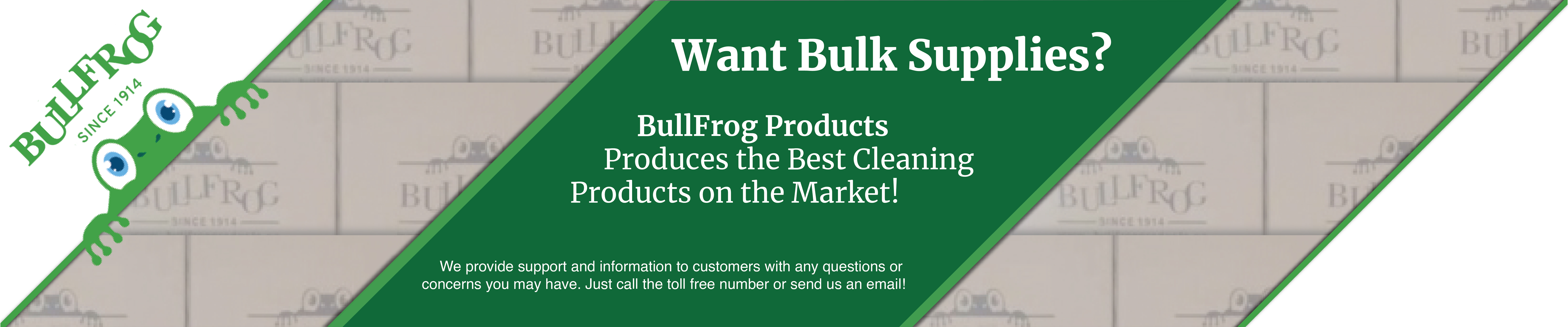 Bulk banner